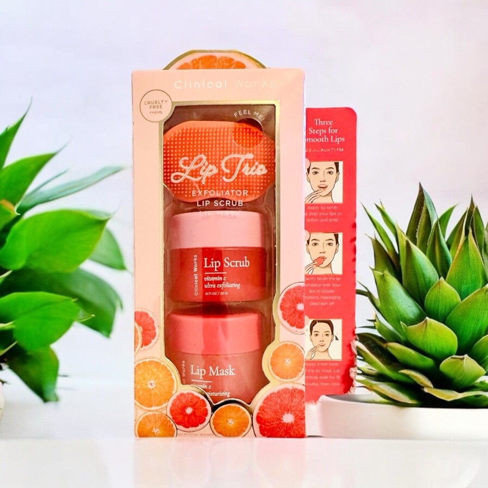 NIP 3pc Lip Scrub Set